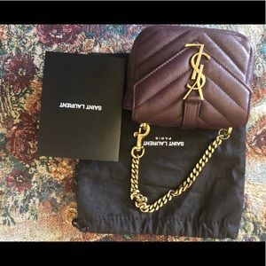 Saint Laurent Wallet with Chain